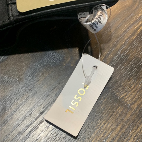 Fossil Logan Leopard Small Bifold Wallet NWT - Picture 5 of 5